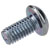 R-TECH 337056 Button Head Security Pin T Drive Screws M3 6mm T10 - Pk Of 100
