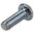 R-TECH 337058 Button Head Security Pin T Drive Screws M4 12mm T20 - Pk Of 100
