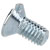 R-TECH 337059 Slotted Countersunk Machine Screws BZP M3 6mm - Pack Of 100