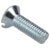 R-TECH 337060 Slotted Countersunk Machine Screws BZP M3 10mm - Pack Of 100
