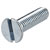 R-TECH 337061 Slotted Countersunk Machine Screws BZP M3 12mm - Pack Of 100