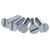 R-TECH 337061 Slotted Countersunk Machine Screws BZP M3 12mm - Pack Of 100