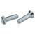 R-TECH 337061 Slotted Countersunk Machine Screws BZP M3 12mm - Pack Of 100