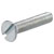 R-TECH 337062 Slotted Countersunk Machine Screws BZP M3 16mm - Pack Of 100