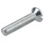 R-TECH 337062 Slotted Countersunk Machine Screws BZP M3 16mm - Pack Of 100