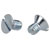 R-TECH 337064 Slotted Countersunk Machine Screws BZP M4 6mm - Pack Of 100