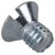 R-TECH 337064 Slotted Countersunk Machine Screws BZP M4 6mm - Pack Of 100