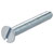 R-TECH 337066 Slotted Countersunk Machine Screws BZP M4 30mm - Pack Of 100