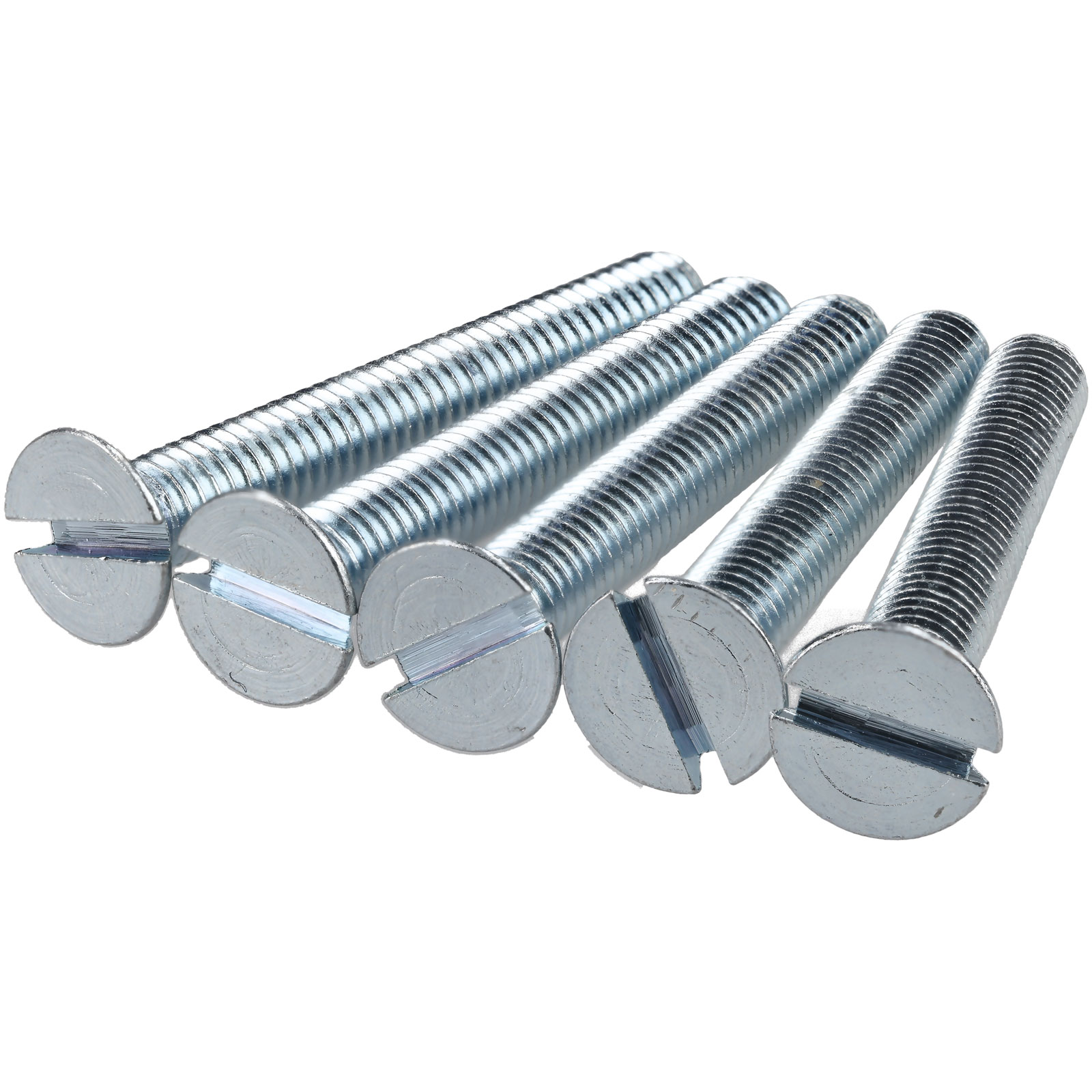 R-TECH 337066 Slotted Countersunk Machine Screws BZP M4 30mm R-TECH 337066 Slotted Countersunk Machine Screws BZP M4 30mm
