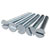 R-TECH 337066 Slotted Countersunk Machine Screws BZP M4 30mm - Pack Of 100
