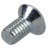 R-TECH 337067 Pozi Countersunk Machine Screws BZP M3 6mm - Pack Of 100