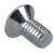 R-TECH 337067 Pozi Countersunk Machine Screws BZP M3 6mm - Pack Of 100