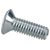 R-TECH 337075 Pozi Countersunk Machine Screws BZP M4 12mm - Pack Of 100