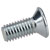 R-TECH 337080 Pozi Countersunk Machine Screws BZP M5 12mm - Pack Of 100