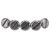 R-TECH 337084 Slotted Pan Head A2 Stainless Steel Screws M3 6mm - Pack Of 100