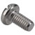 R-TECH 337084 Slotted Pan Head A2 Stainless Steel Screws M3 6mm - Pack Of 100