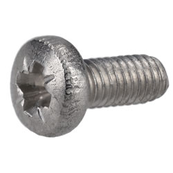 R-TECH 337087 Pozi Pan Head A2 Stainless Steel Screws M2.5 6mm - Pack Of 100