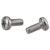 R-TECH 337087 Pozi Pan Head A2 Stainless Steel Screws M2.5 6mm - Pack Of 100