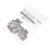 R-TECH 337089 Pozi Pan Head A2 Stainless Steel Screws M3 6mm - Pack Of 100