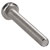 R-TECH 337091 Pozi Pan Head A2 Stainless Steel Screws M3 20mm - Pack Of 100