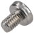 R-TECH 337092 Pozi Pan Head A2 Stainless Steel Screws M4 6mm - Pack Of 100