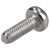 R-TECH 337093 Pozi Pan Head A2 Stainless Steel Screws M4 12mm - Pack Of 100