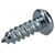 R-TECH 337098 Slotted Pan Head Self-Tapping Screws No.4 3/8in 9.5mm - Pk100