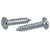 R-TECH 337099 Slotted Pan Head Self-Tapping Screws No.4 1/2in 13.0mm - Pk100