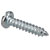 R-TECH 337099 Slotted Pan Head Self-Tapping Screws No.4 1/2in 13.0mm - Pk100