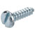 R-TECH 337101 Slotted Pan Head Self-Tapping Screws No.6 1/2in 13.0mm - Pk100