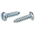 R-TECH 337101 Slotted Pan Head Self-Tapping Screws No.6 1/2in 13.0mm - Pk100