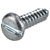 R-TECH 337104 Slotted Pan Head Self-Tapping Screws No.10 3/4in 19.0mm - Pk100