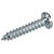 R-TECH 337105 Slotted Pan Head Self-Tapping Screws No.6 3/4in 19.0mm - Pk100