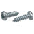 R-TECH 337110 Pozi Pan Head Self-Tapping Screws No.6 1/2in 13.0mm - Pk100