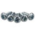 R-TECH 337110 Pozi Pan Head Self-Tapping Screws No.6 1/2in 13.0mm - Pk100