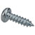 R-TECH 337110 Pozi Pan Head Self-Tapping Screws No.6 1/2in 13.0mm - Pk100