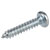 R-TECH 337111 Pozi Pan Head Self-Tapping Screws No.6 3/4in 19.0mm - Pk100