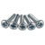 R-TECH 337111 Pozi Pan Head Self-Tapping Screws No.6 3/4in 19.0mm - Pk100