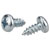 R-TECH 337112 Pozi Pan Head Self-Tapping Screws No.8 3/8in 9.5mm - Pk100