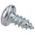 R-TECH 337112 Pozi Pan Head Self-Tapping Screws No.8 3/8in 9.5mm - Pk100