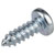 R-TECH 337113 Pozi Pan Head Self-Tapping Screws No.8 1/2in 13.0mm - Pk100