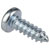 R-TECH 337113 Pozi Pan Head Self-Tapping Screws No.8 1/2in 13.0mm - Pk100