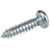 R-TECH 337114 Pozi Pan Head Self-Tapping Screws No.8 3/4in 19.0mm - Pk100