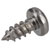 R-TECH 337122 Pozi Pan Head Self-Tapping A2 S/St Screws No.4 1/4in 6.5mm - Pk100