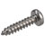 R-TECH 337124 Pozi Pan Head Self-Tapping A2 S/St Screws No.4 1/2in 13.0mm -Pk100