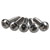 R-TECH 337124 Pozi Pan Head Self-Tapping A2 S/St Screws No.4 1/2in 13.0mm -Pk100