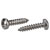 R-TECH 337124 Pozi Pan Head Self-Tapping A2 S/St Screws No.4 1/2in 13.0mm -Pk100