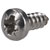 R-TECH 337126 Pozi Pan Head Self-Tapping A2 S/St Screws No.6 3/8in 9.5mm - Pk100