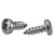 R-TECH 337126 Pozi Pan Head Self-Tapping A2 S/St Screws No.6 3/8in 9.5mm - Pk100