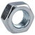 R-TECH 337145 Steel Nuts BZP M2.5 Pack Of 100